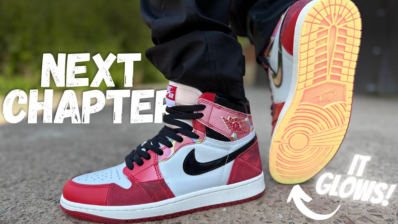 Air Jordan 1 High Spiderverse Next Chapter Comparison (Old vs New) - YouTube