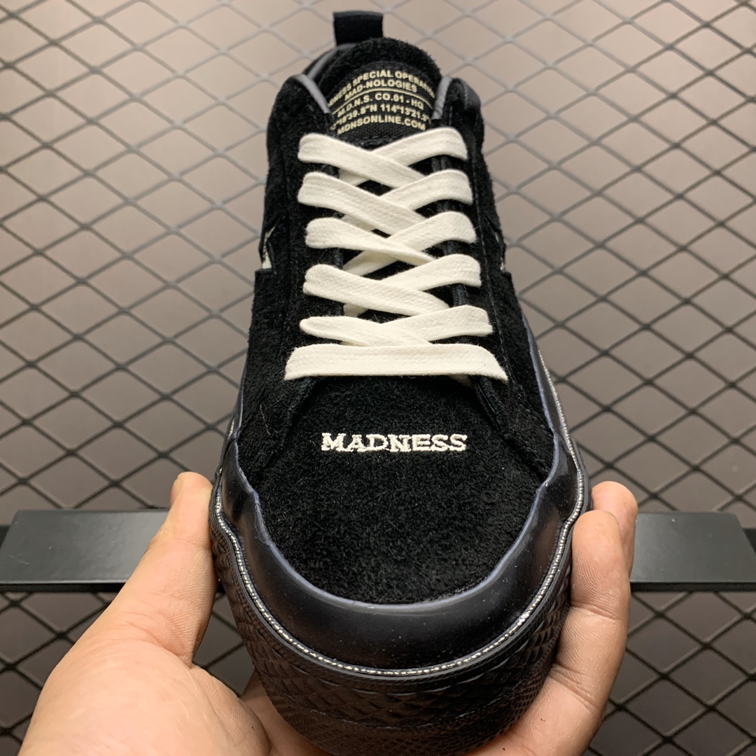 Converse Madness X One Star 'Navy Blue Black'（161027c）