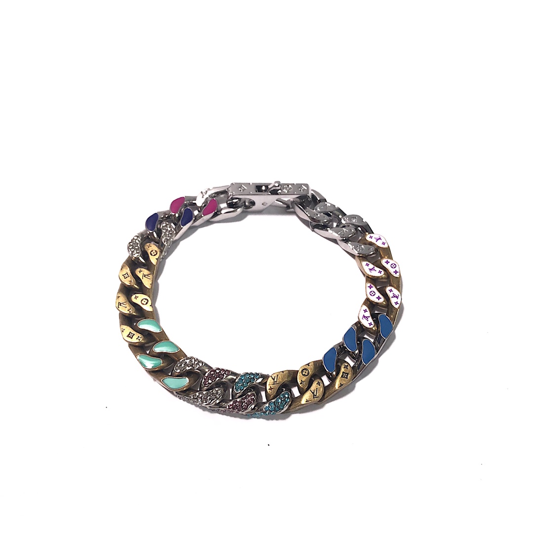 Louis Vuitton "Bracelet Chain Links Patches"  (MP2684)