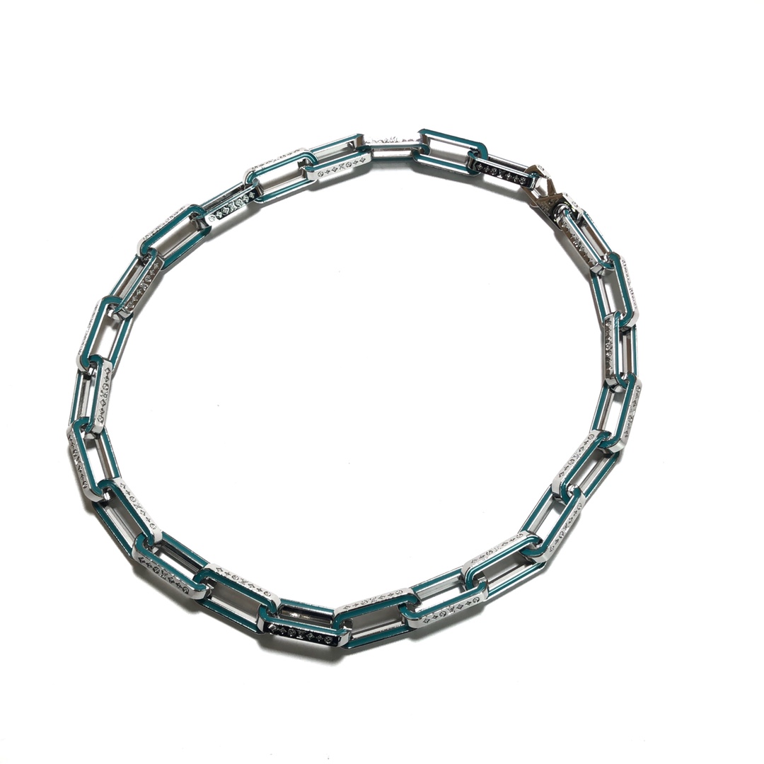 Louis Vuitton Monogram Links Chain Necklace(M80194)