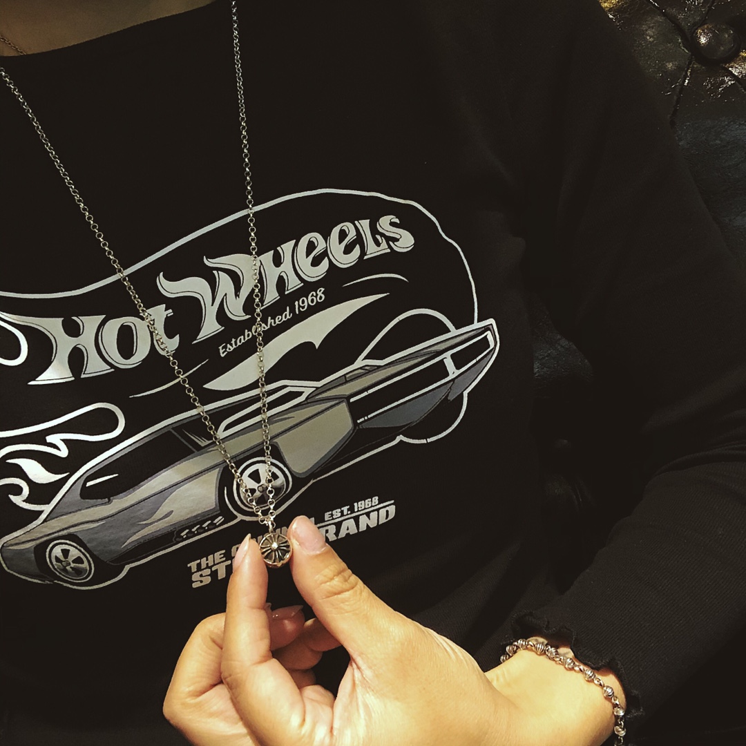 Chrome Hearts Cross Ball Necklace（CHROME HEARTS 183）