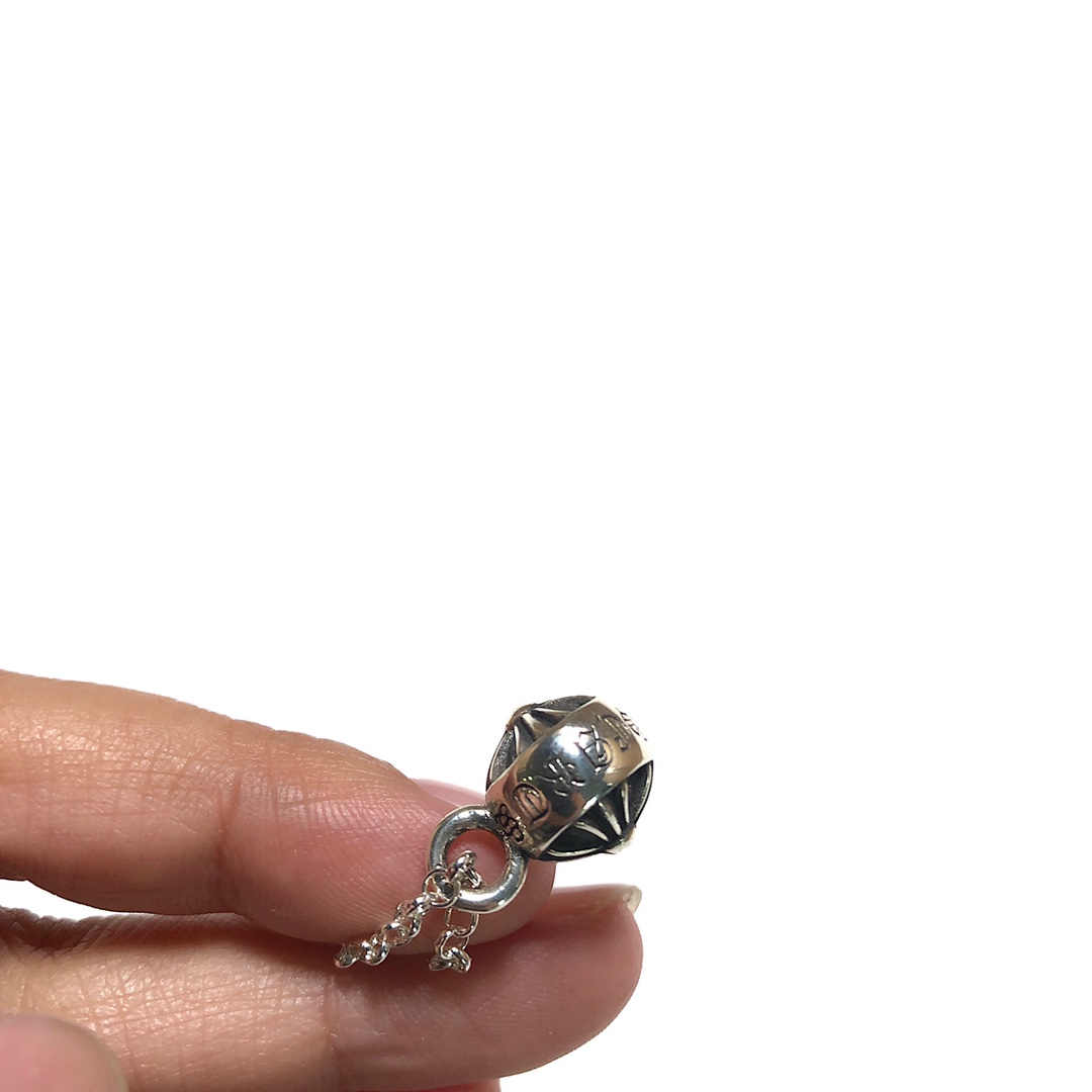 Chrome Hearts Cross Ball Necklace（CHROME HEARTS 183）