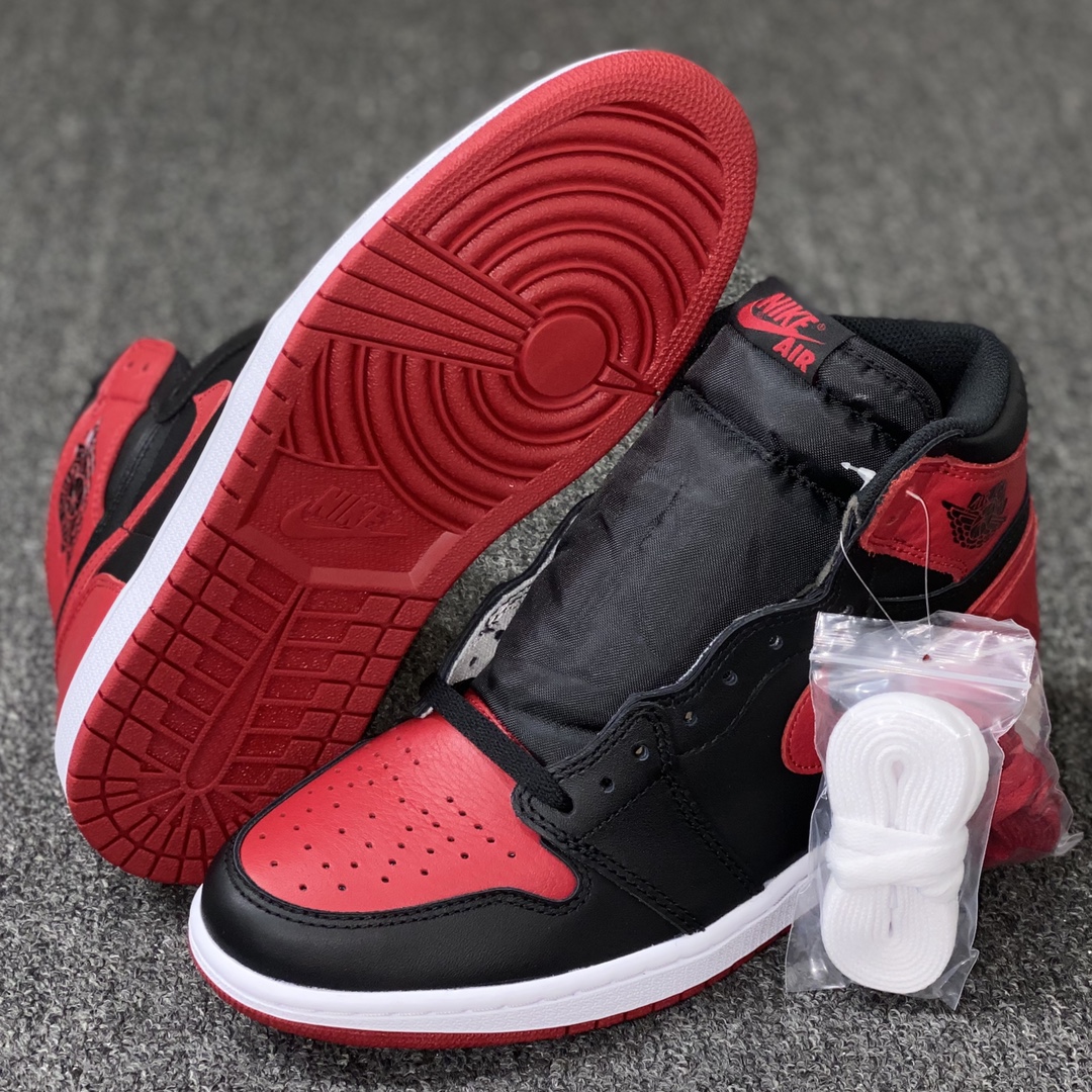 【LJR】Nike Air Jordan 1 Retro High OG "Bred/Banned" (2016) (555088-001)