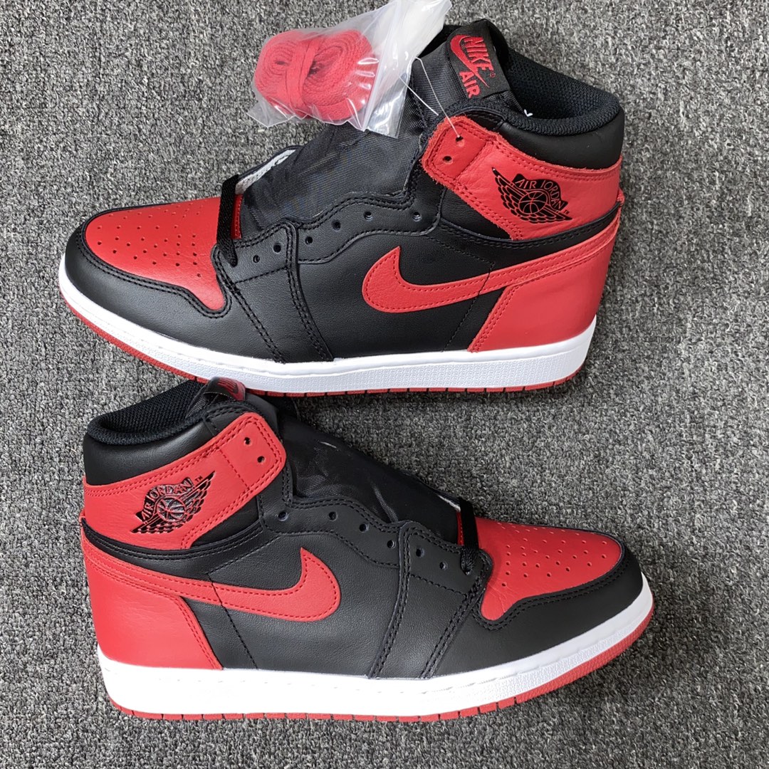 【LJR】Nike Air Jordan 1 Retro High OG "Bred/Banned" (2016) (555088-001)