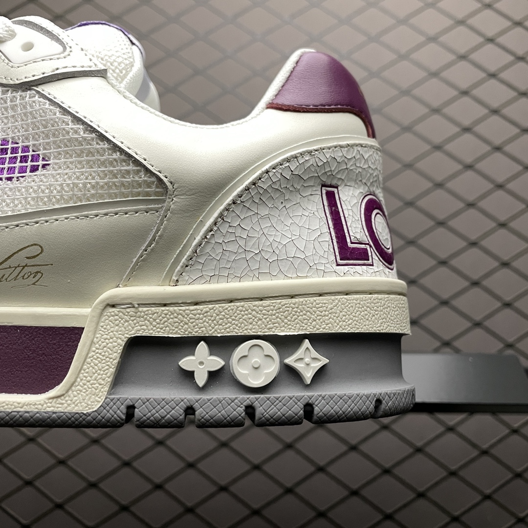 Louis Vuitton LV Trainers 'Purple Mesh'(1A98W1)