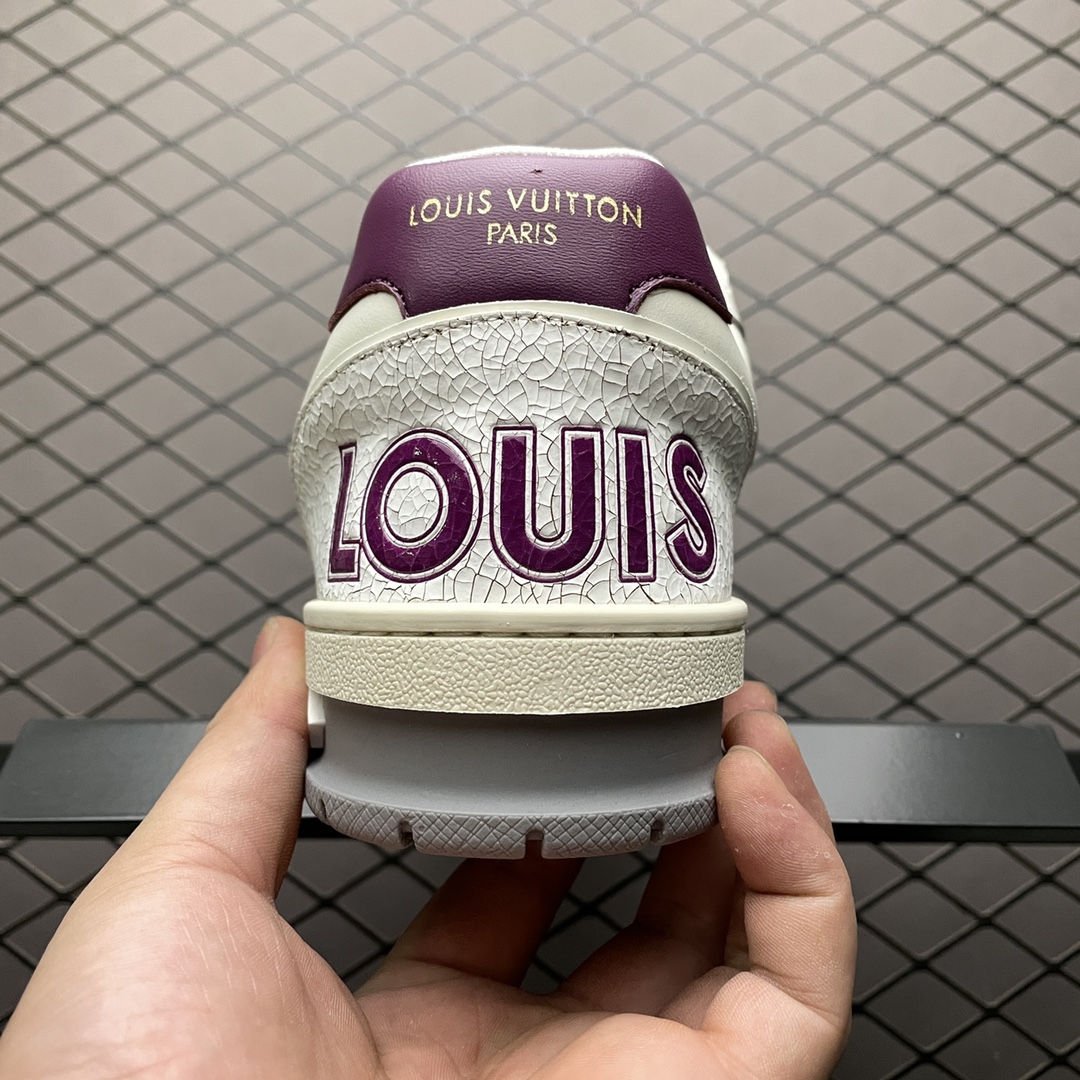 Louis Vuitton LV Trainers 'Purple Mesh'(1A98W1)