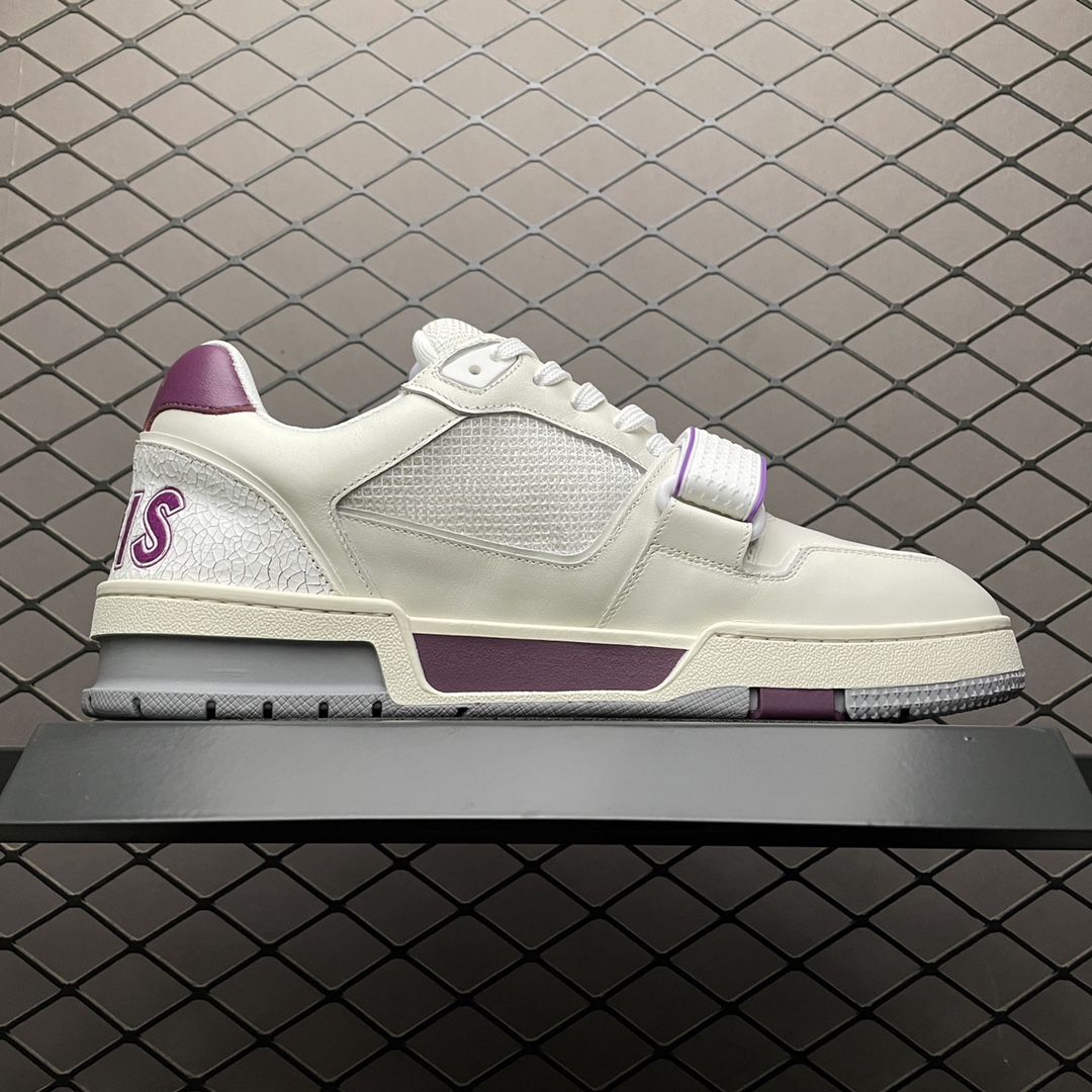 Louis Vuitton LV Trainers 'Purple Mesh'(1A98W1)