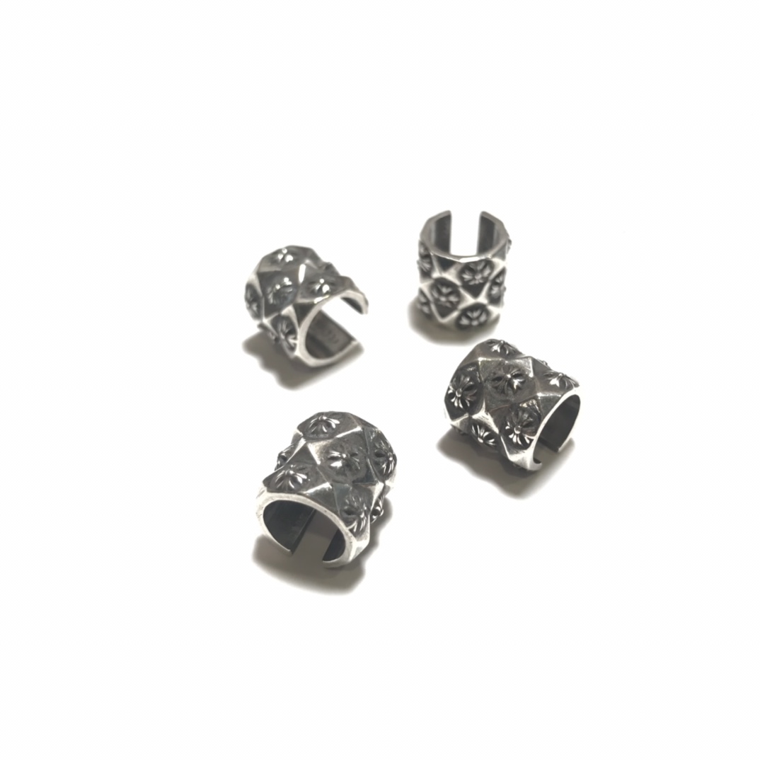 Chrome Hearts Cross Flower Earrings（CHROME HEARTS 189）