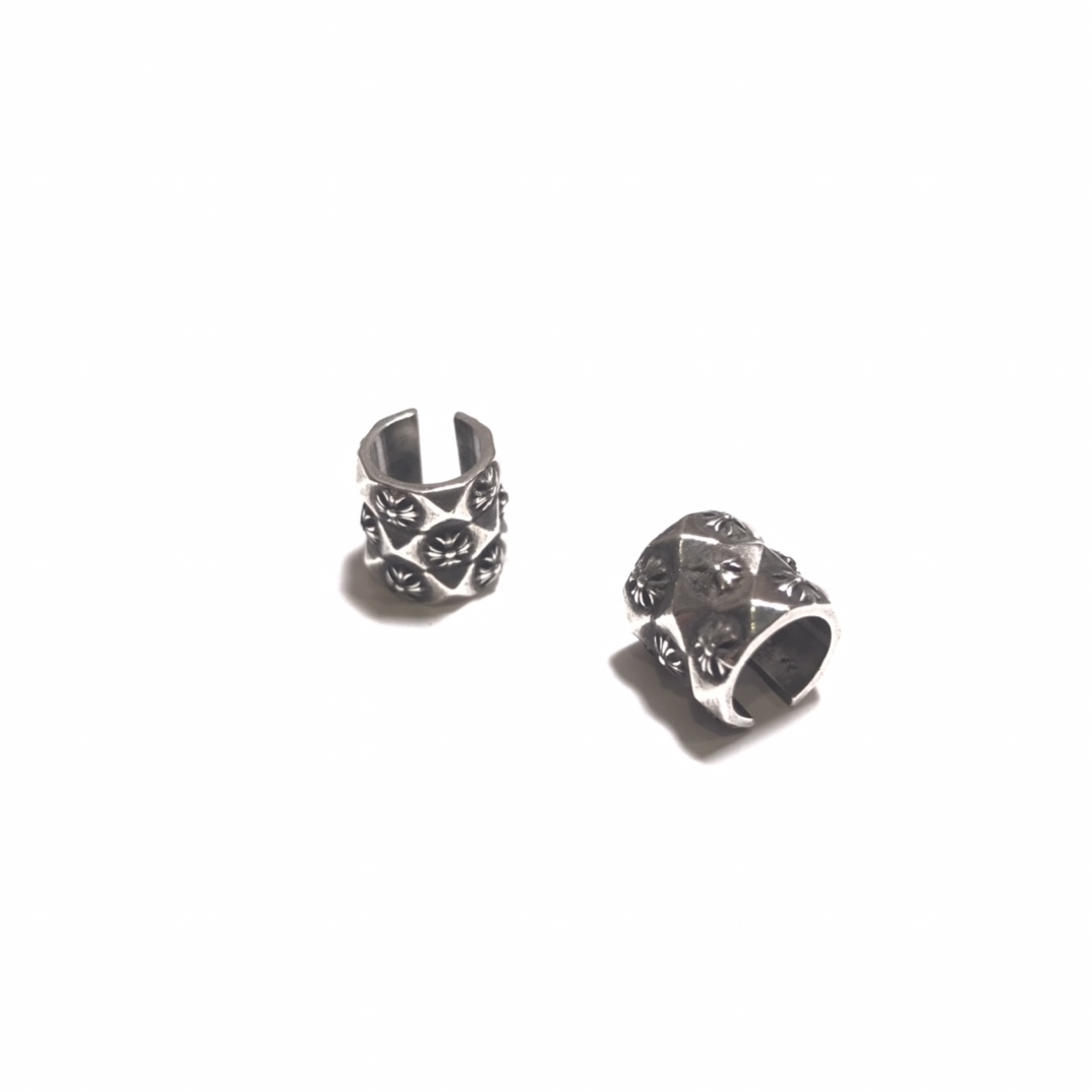 Chrome Hearts Cross Flower Earrings（CHROME HEARTS 189）