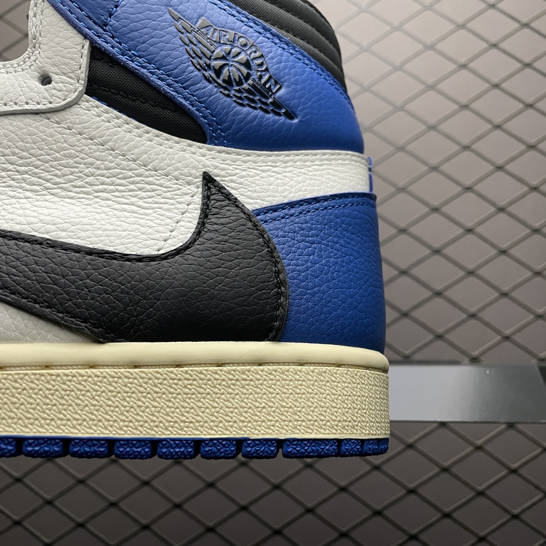 Travis Scott × Fragment × Nike Air Jordan 1 Retro High OG SP "Military Blue"  (DH3227-105)