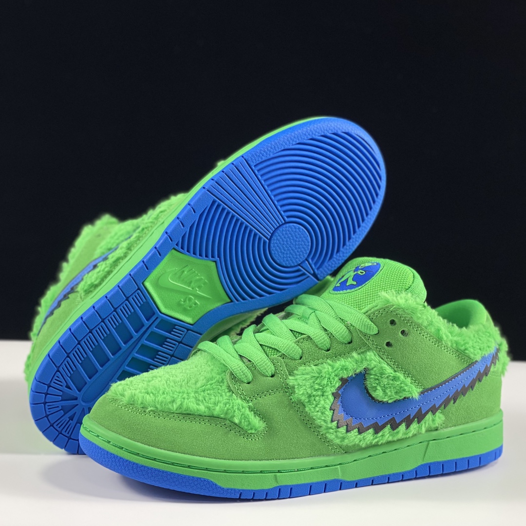 Grateful Dead × Nike SB Dunk Low "Green Bear"(CJ5378-300)