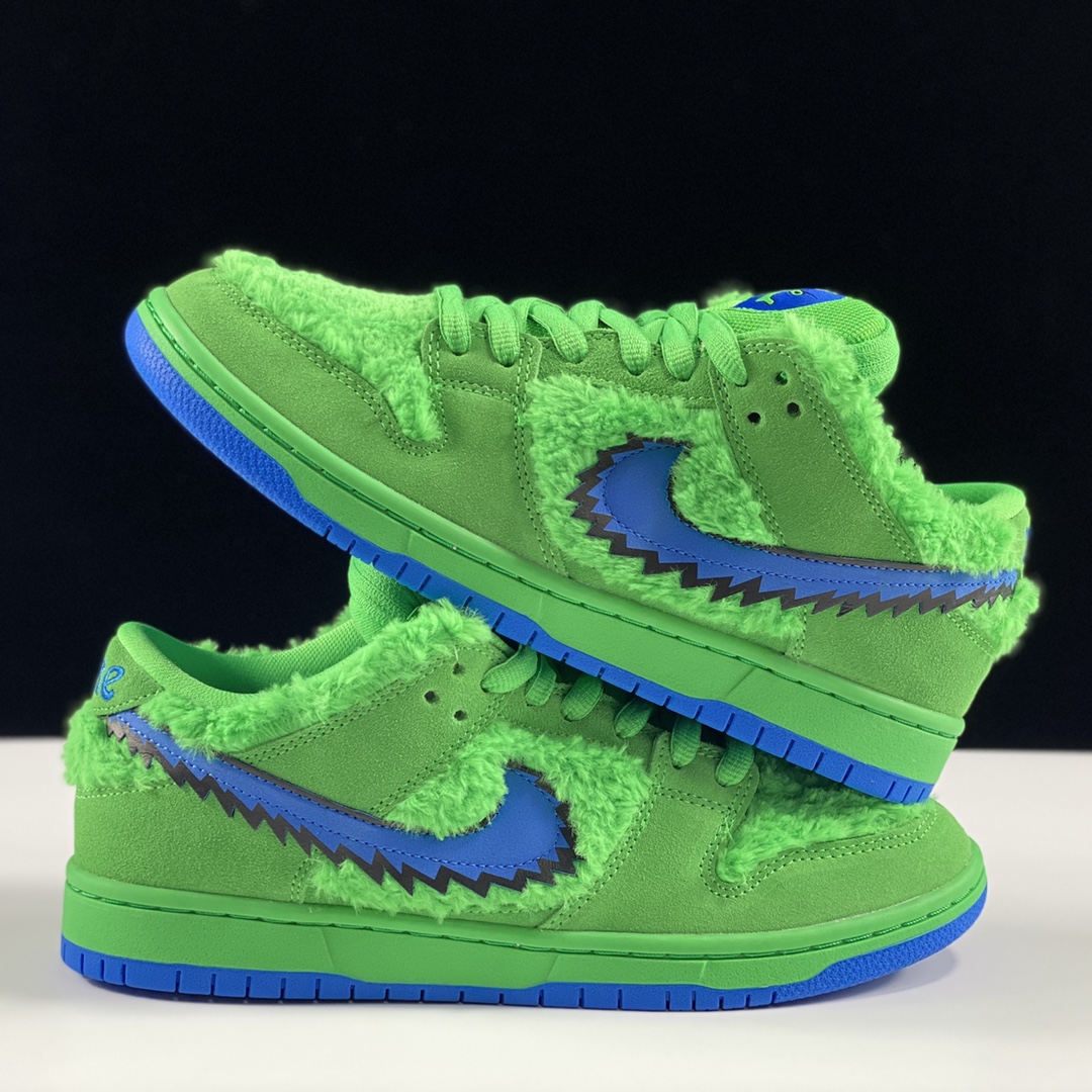 Grateful Dead × Nike SB Dunk Low "Green Bear"(CJ5378-300)