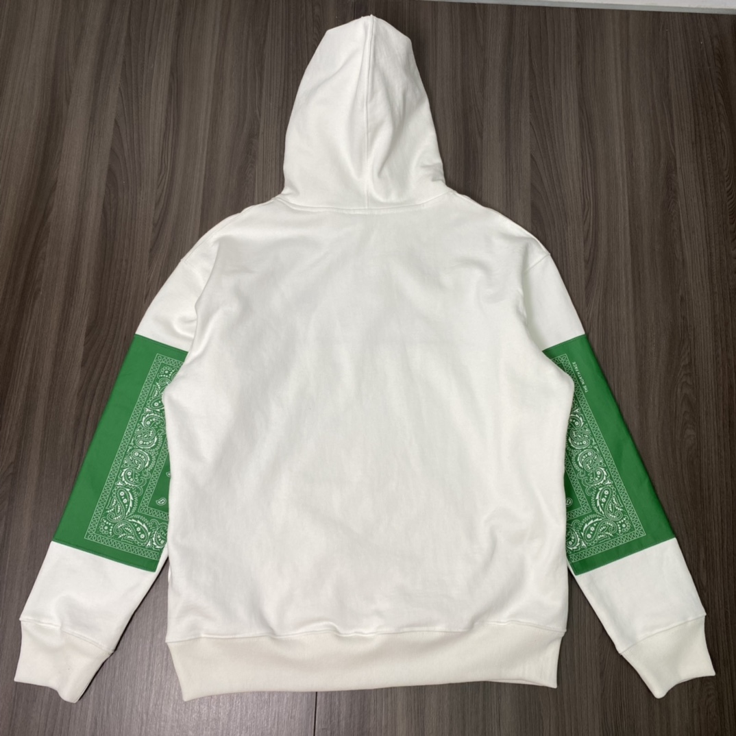 Supreme The North Face Bandana Hooded Sweatshirt White（SUP-SS22-449）