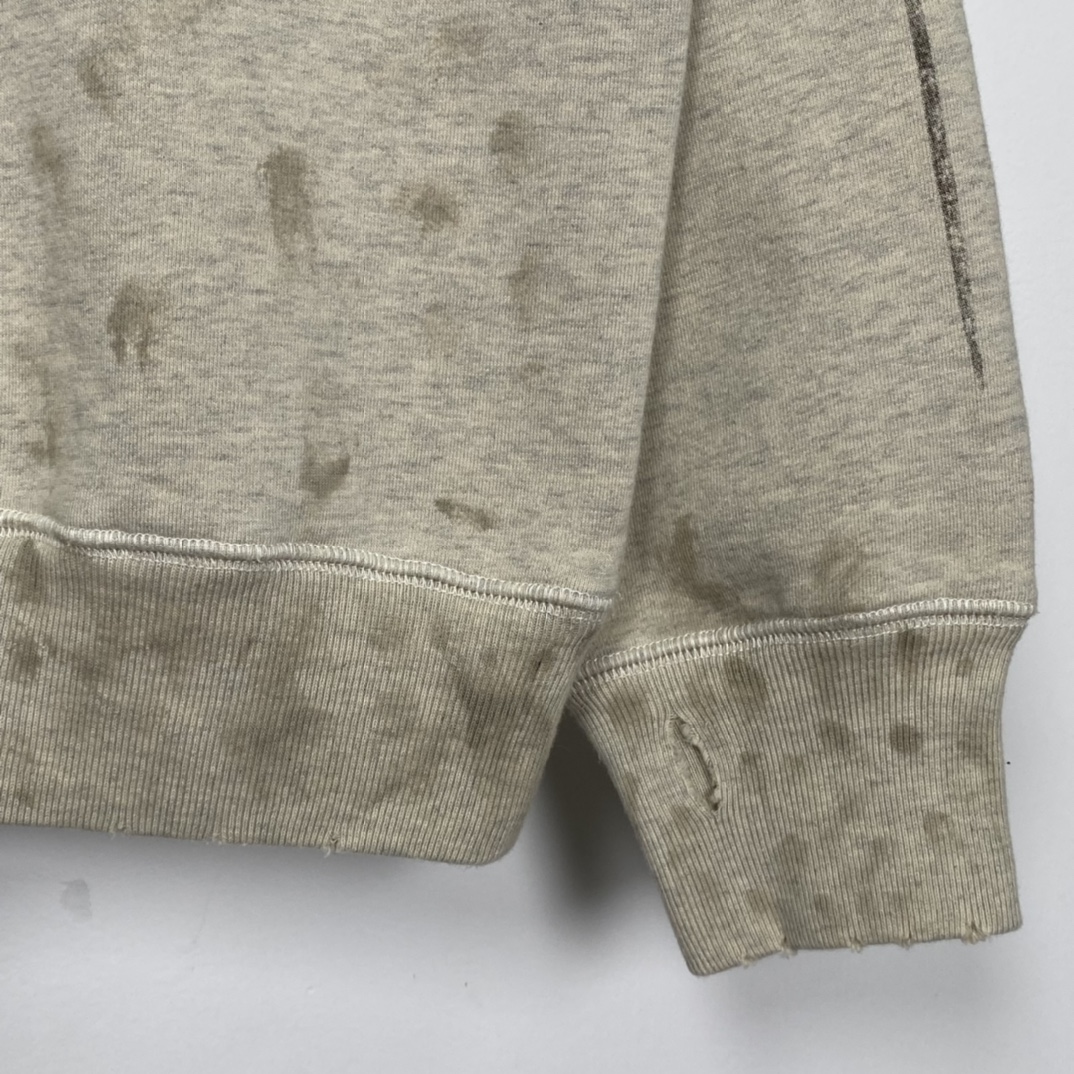St. Michael 21AW SM-A21-0000-055 SWT_SH EVANGELION Cotton Sweatshirt Gray（A21-0000-055）