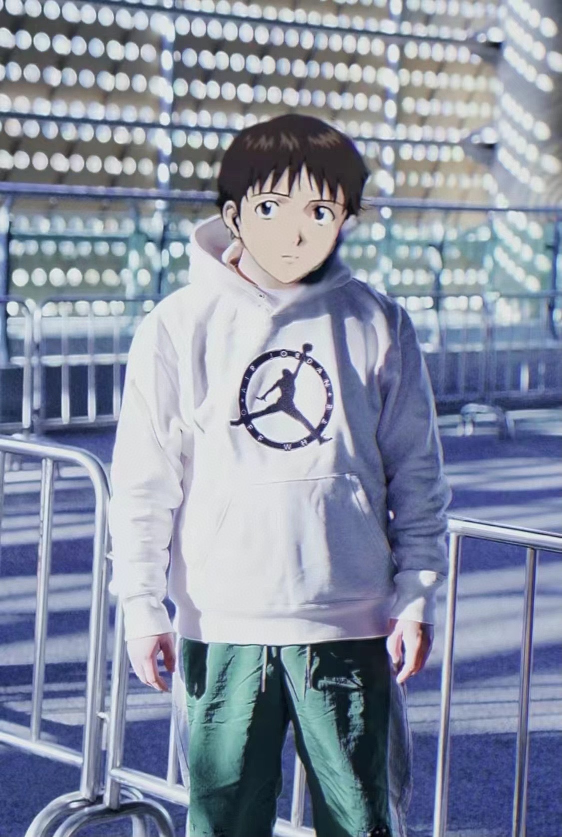 JORDAN BRAND AS M J OW HOODIE（DM0060-054）