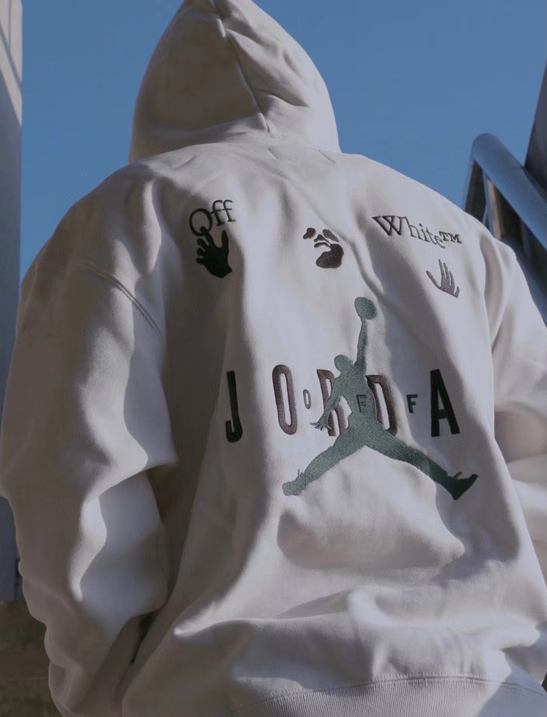 JORDAN BRAND AS M J OW HOODIE（DM0060-054）