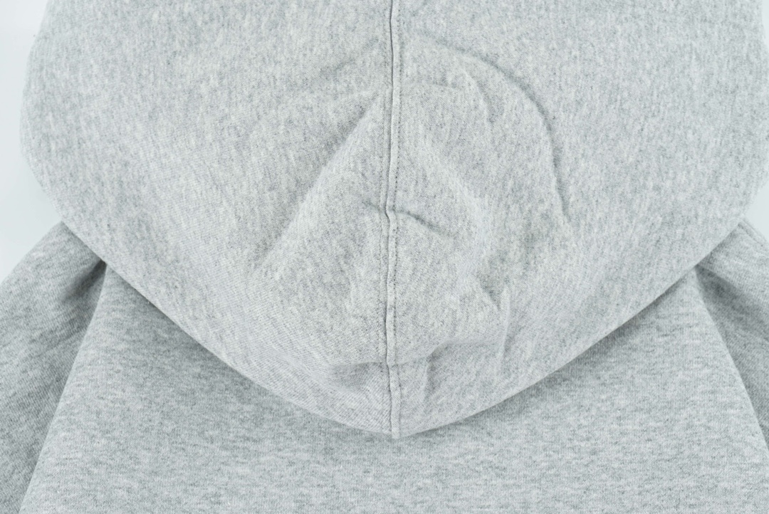 Supreme / Burberry Box Logo Hooded Sweatshirt "Heather Grey"（SUP-SS22-126）