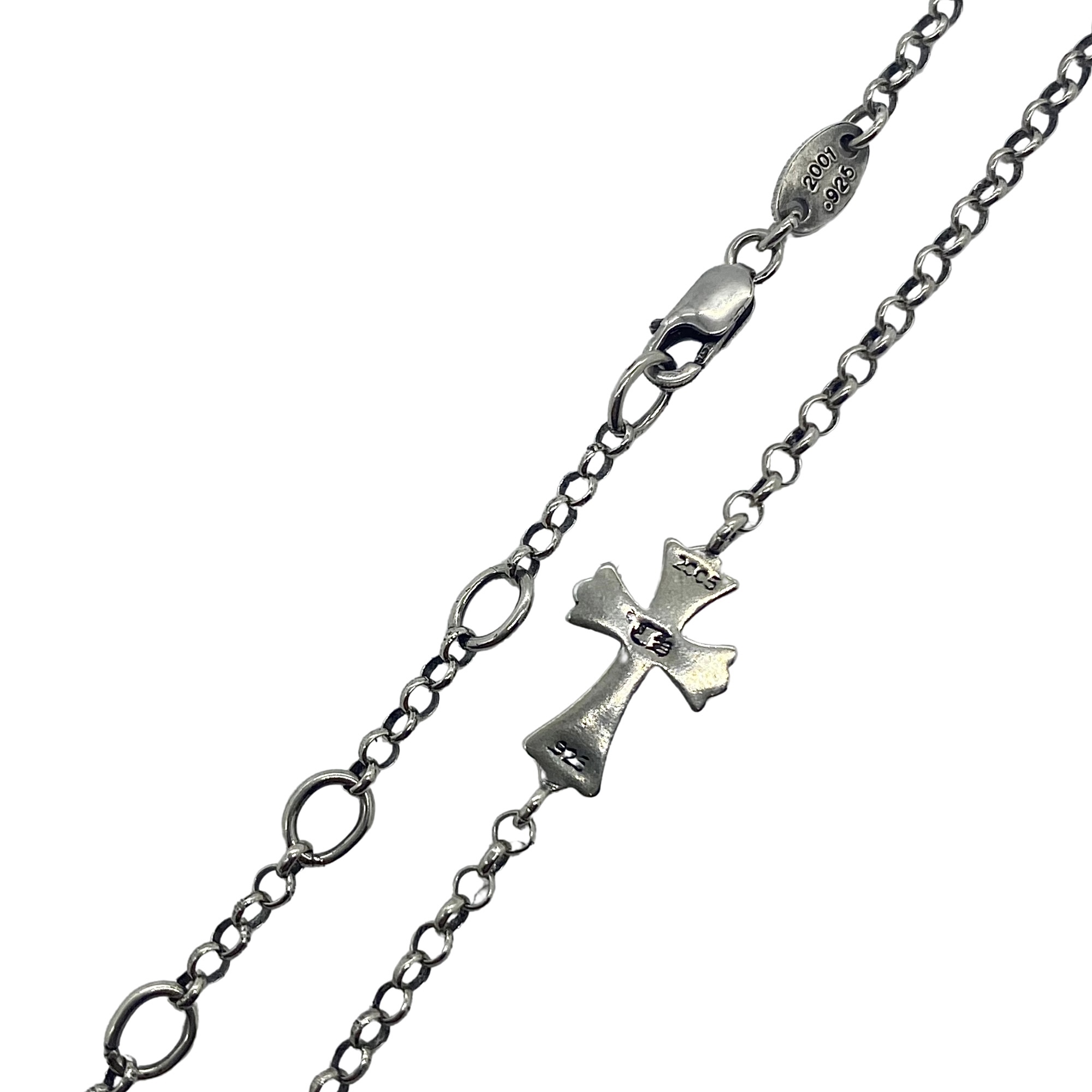 Chrome Hearts Cross Clavicle Necklace（CHROME HEARTS 191）