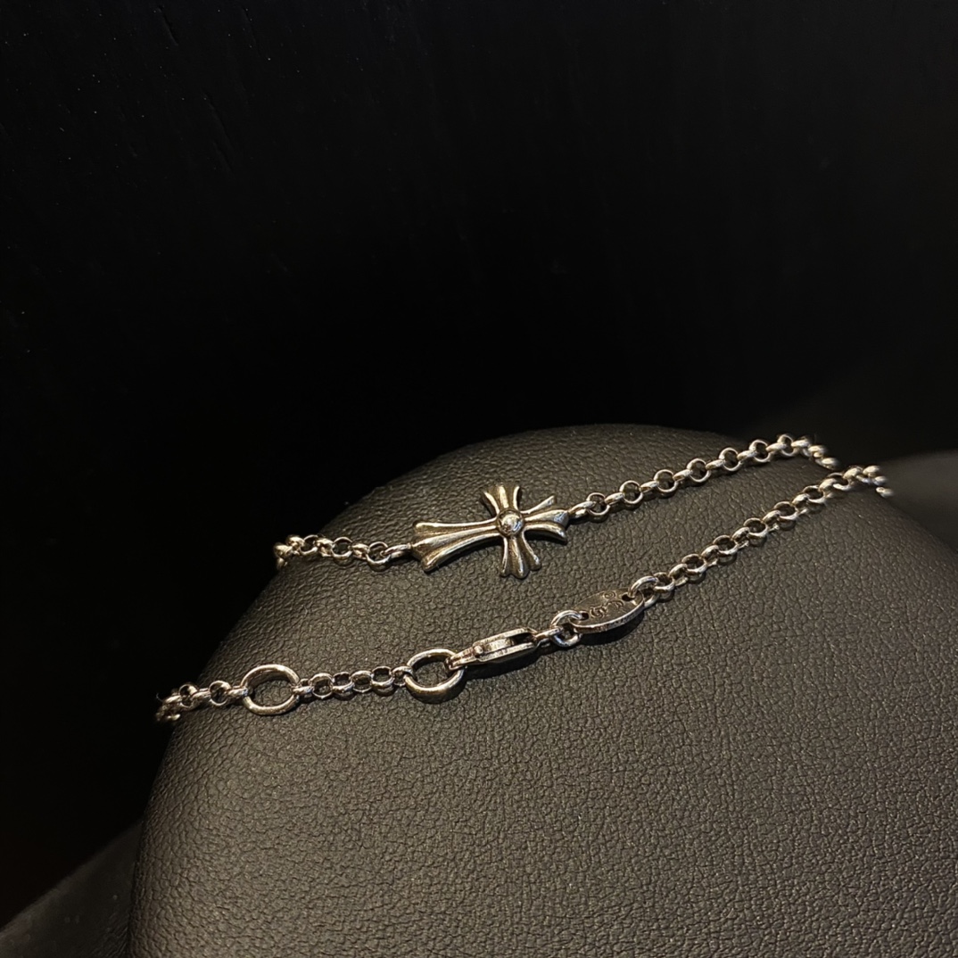 Chrome Hearts Cross Clavicle Necklace（CHROME HEARTS 191）