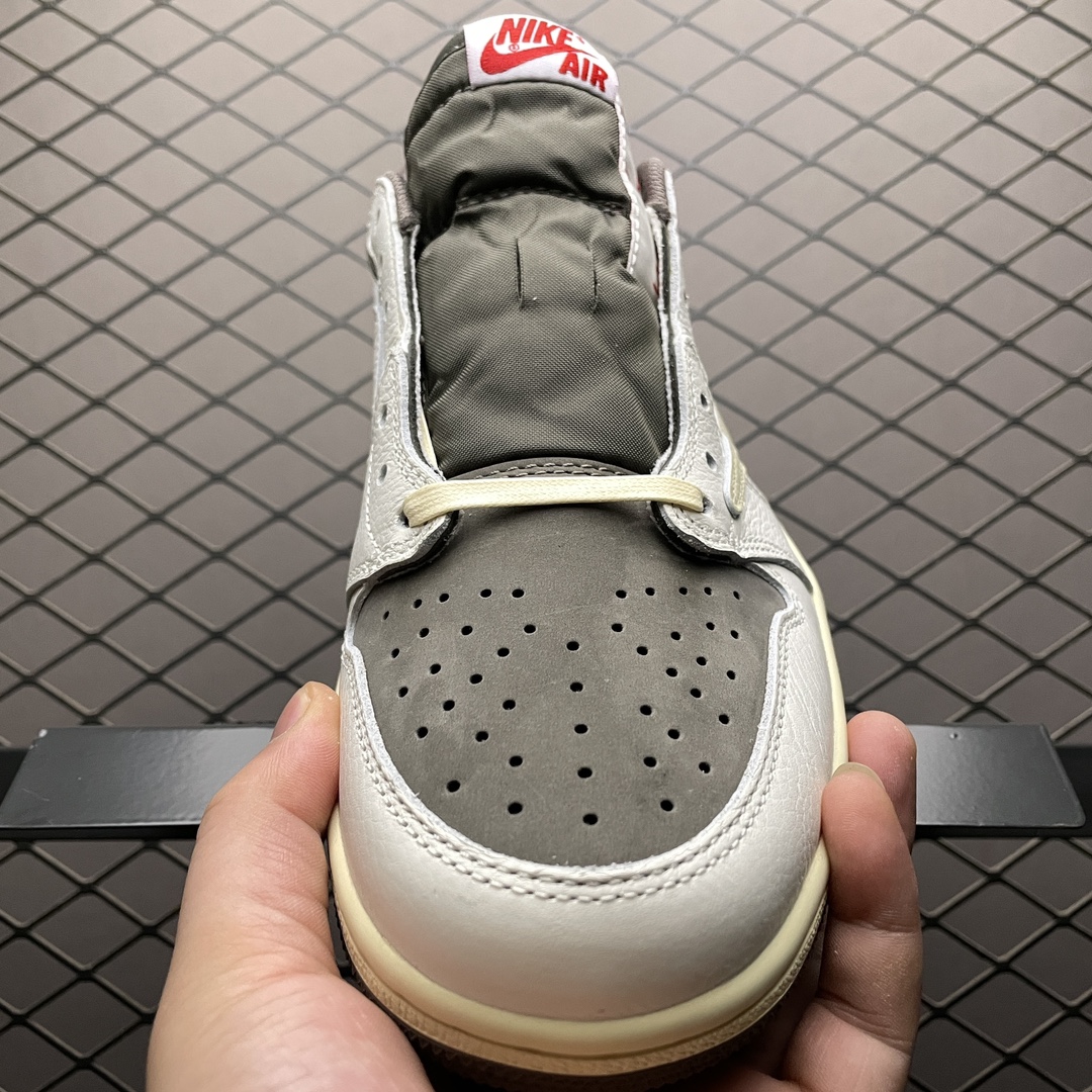 Travis Scott × Nike Air Jordan 1 Low OG SP "Reverse Mocha/Sail and Ridgerock"（DM7866-162）