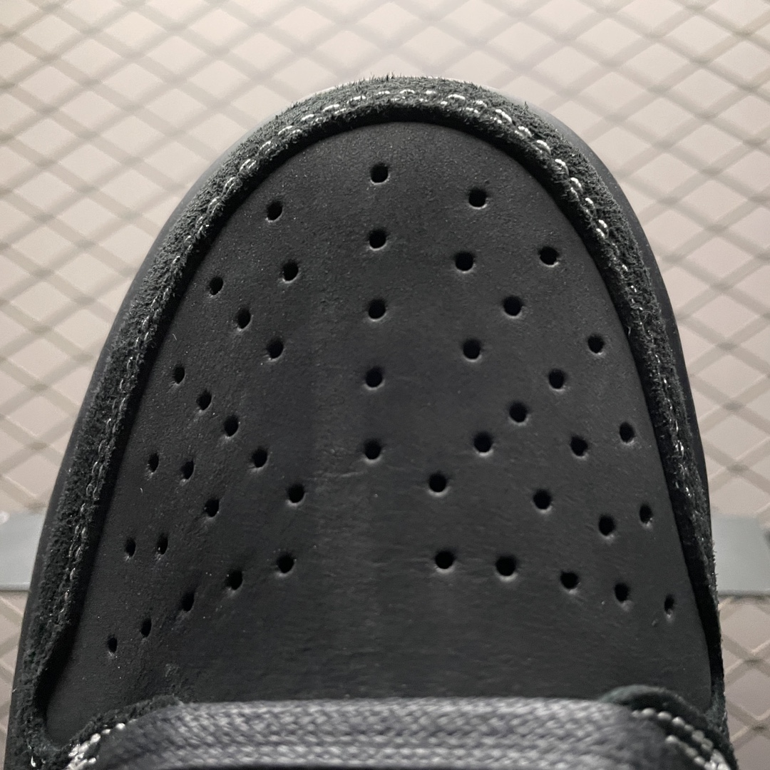 Travis Scott × Nike Air Jordan 1 Low OG SP "Black Phantom"(DM7866-001)