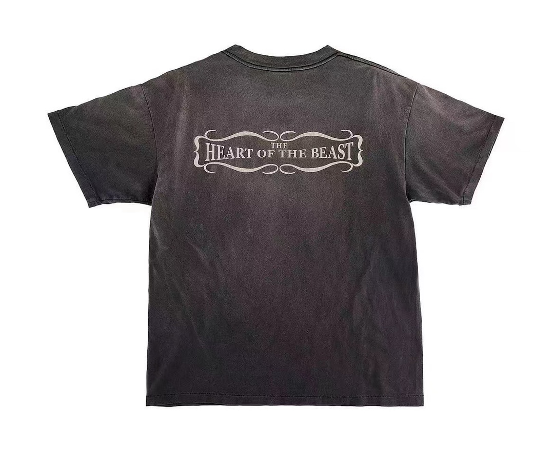 SAINT Mxxxxxx 23SSTEE DEVIL BLACKTシャツ(SM-S23-0000-002）