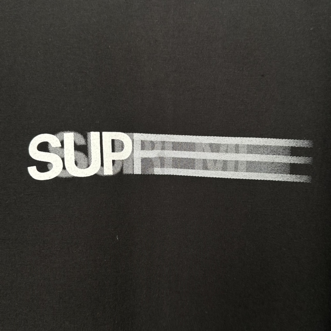 Supreme Motion Logo Tee "Black" (23SS)(SUP-SS23-273）
