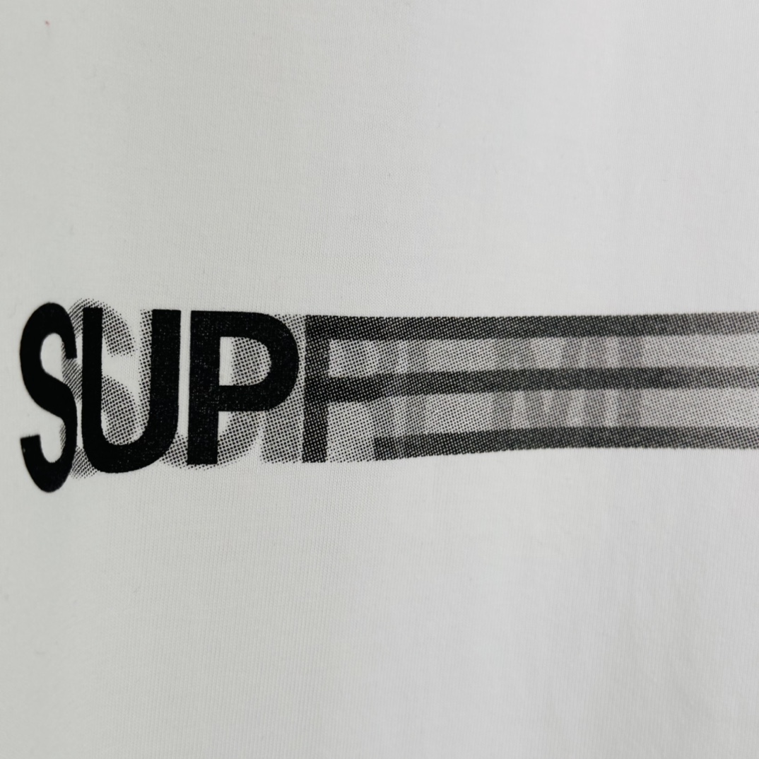 Supreme Motion Logo Tee "White" (23SS)(SUP-SS23-273-1）
