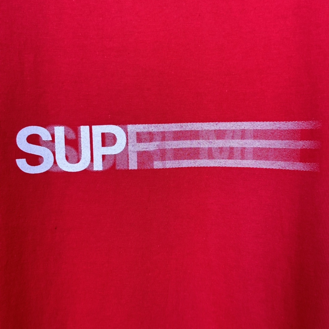 Supreme Motion Logo Tee "Red" (23SS)  (SUP-SS23-273-2）