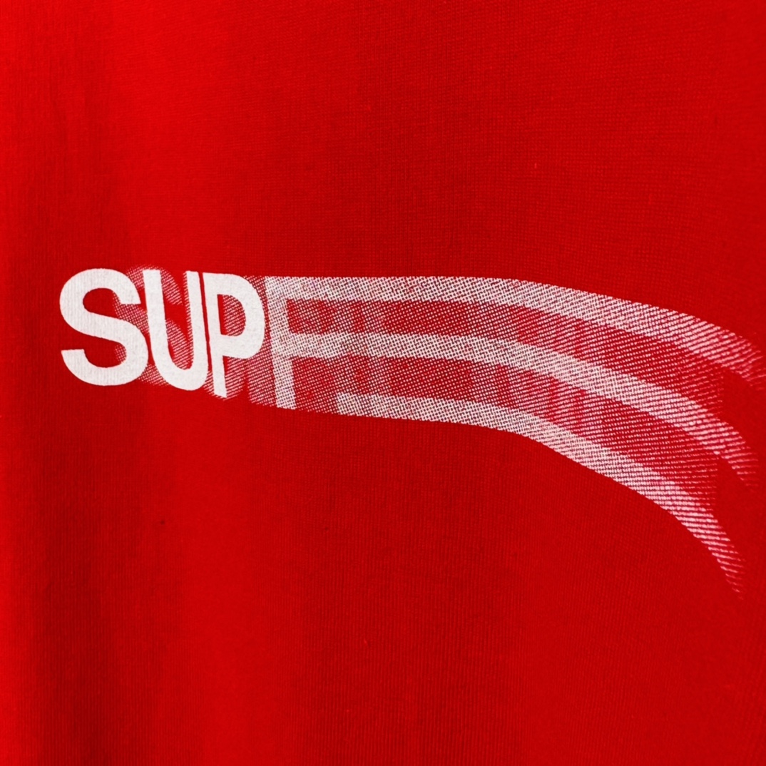 Supreme Motion Logo Tee "Red" (23SS)  (SUP-SS23-273-2）