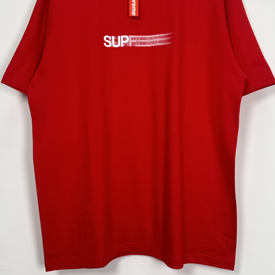 Supreme Motion Logo Tee "Red" (23SS)  (SUP-SS23-273-2）