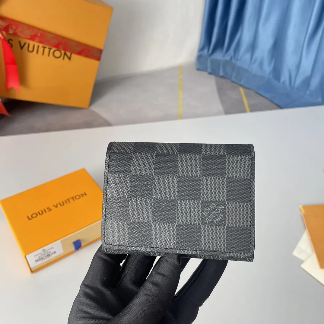 Louis Vuitton Envelope Carte de Visite Card Case（M63801）