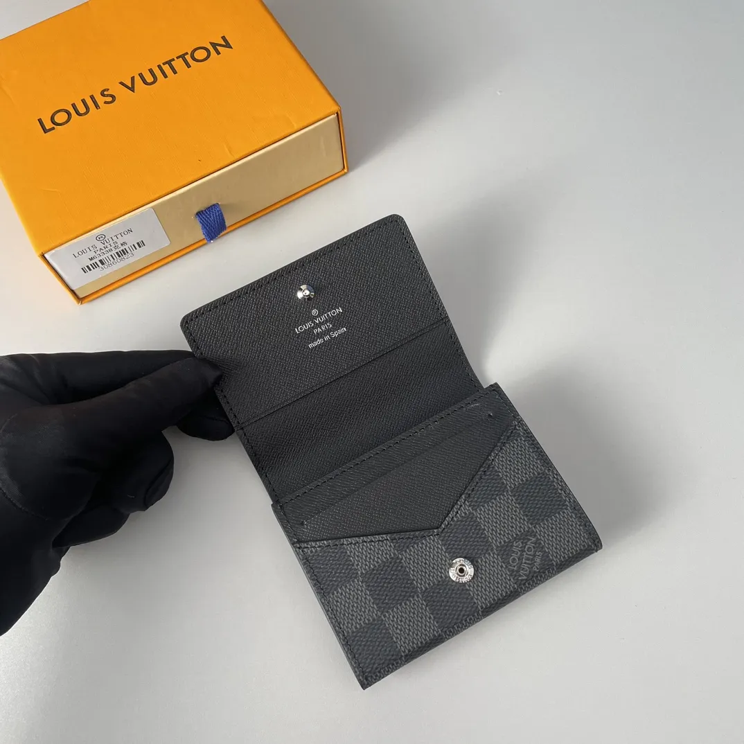 Louis Vuitton Envelope Carte de Visite Card Case（M63801）
