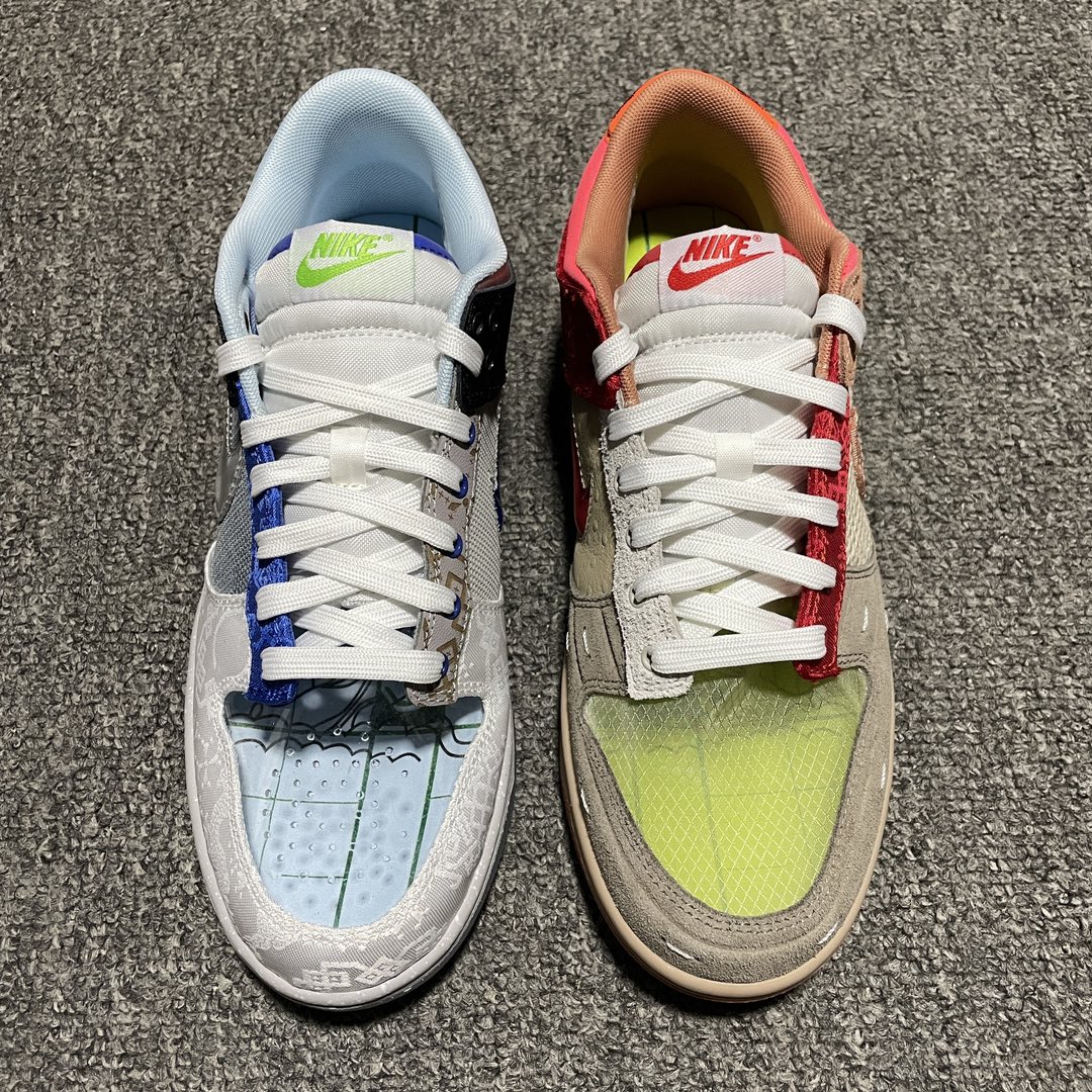 CLOT × Nike Dunk Low SP "What The CLOT"（FN0316-999）