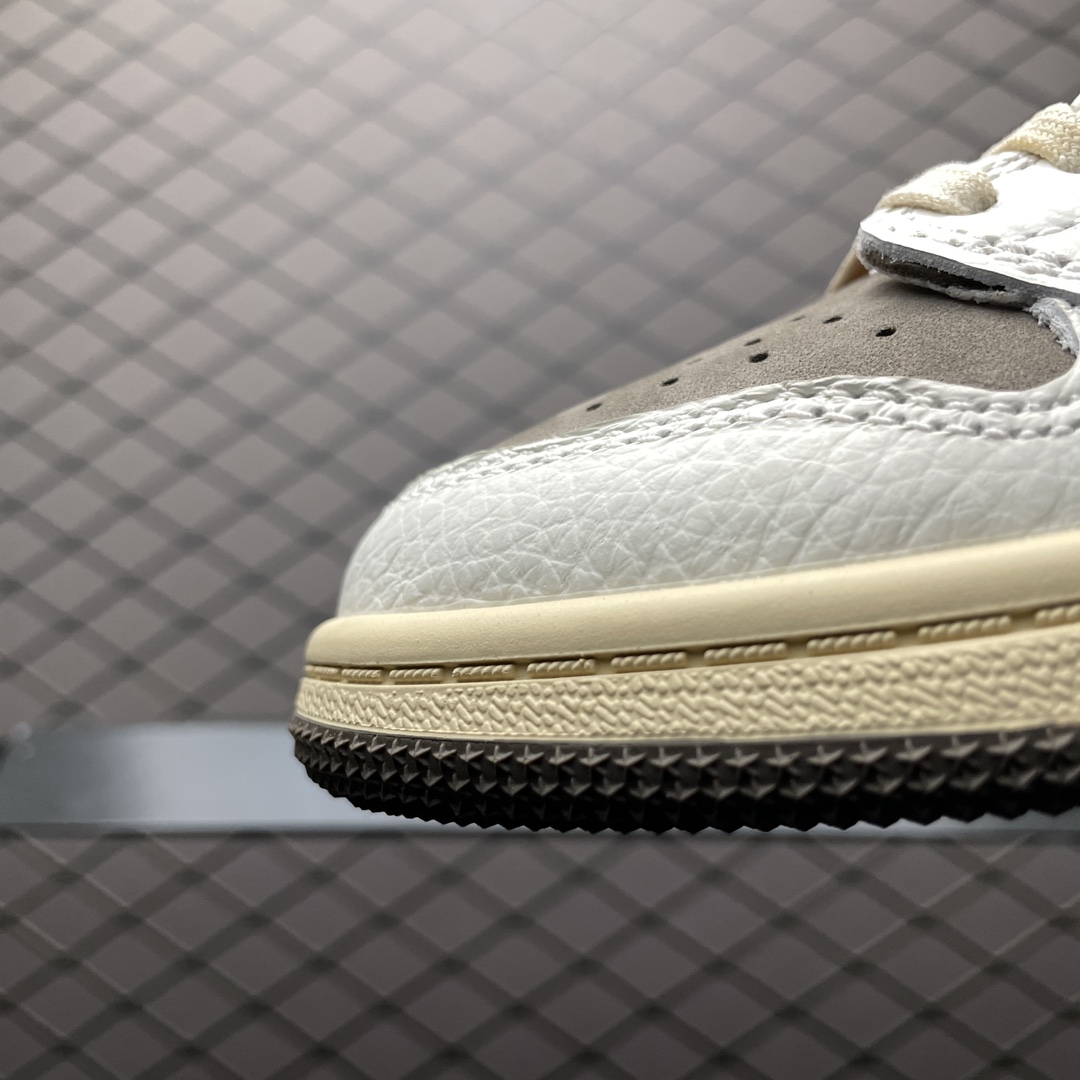 Travis Scott x Nike PS Air Jordan 1 Low "Reverse Mocha/Sail and Ridgerock"(Kids)  (DO5442-162)