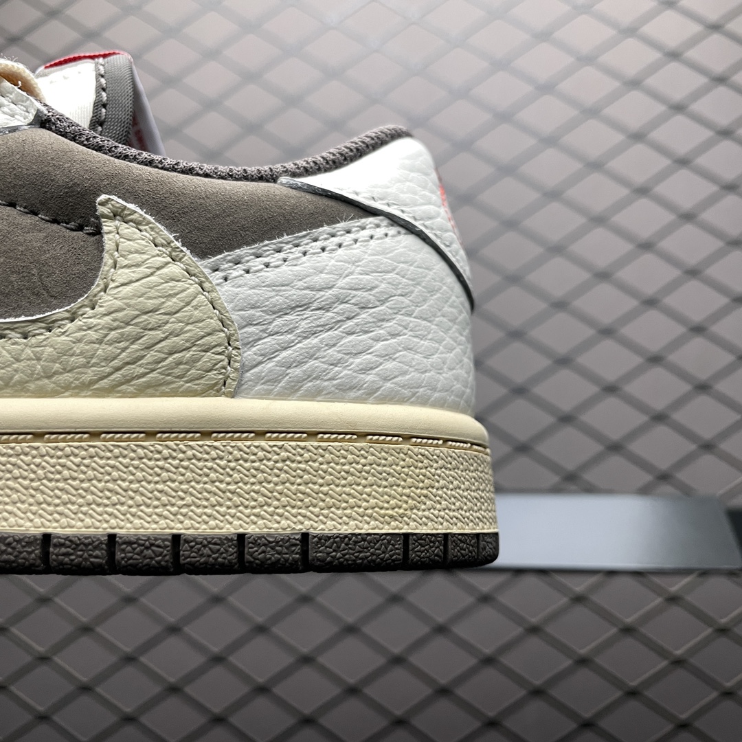 Travis Scott x Nike PS Air Jordan 1 Low "Reverse Mocha/Sail and Ridgerock"(Kids)  (DO5442-162)