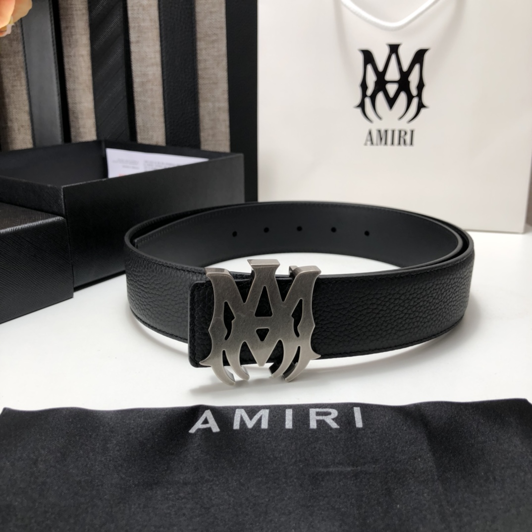 AMIRI Double-sided Leather Belt（AM2026001）