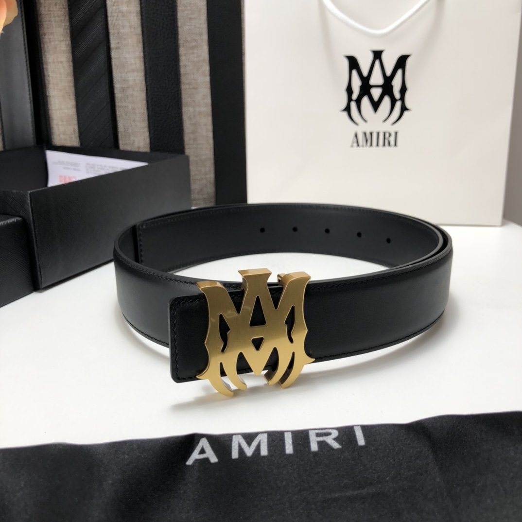 AMIRI Double-sided Leather Belt（AM2026001）