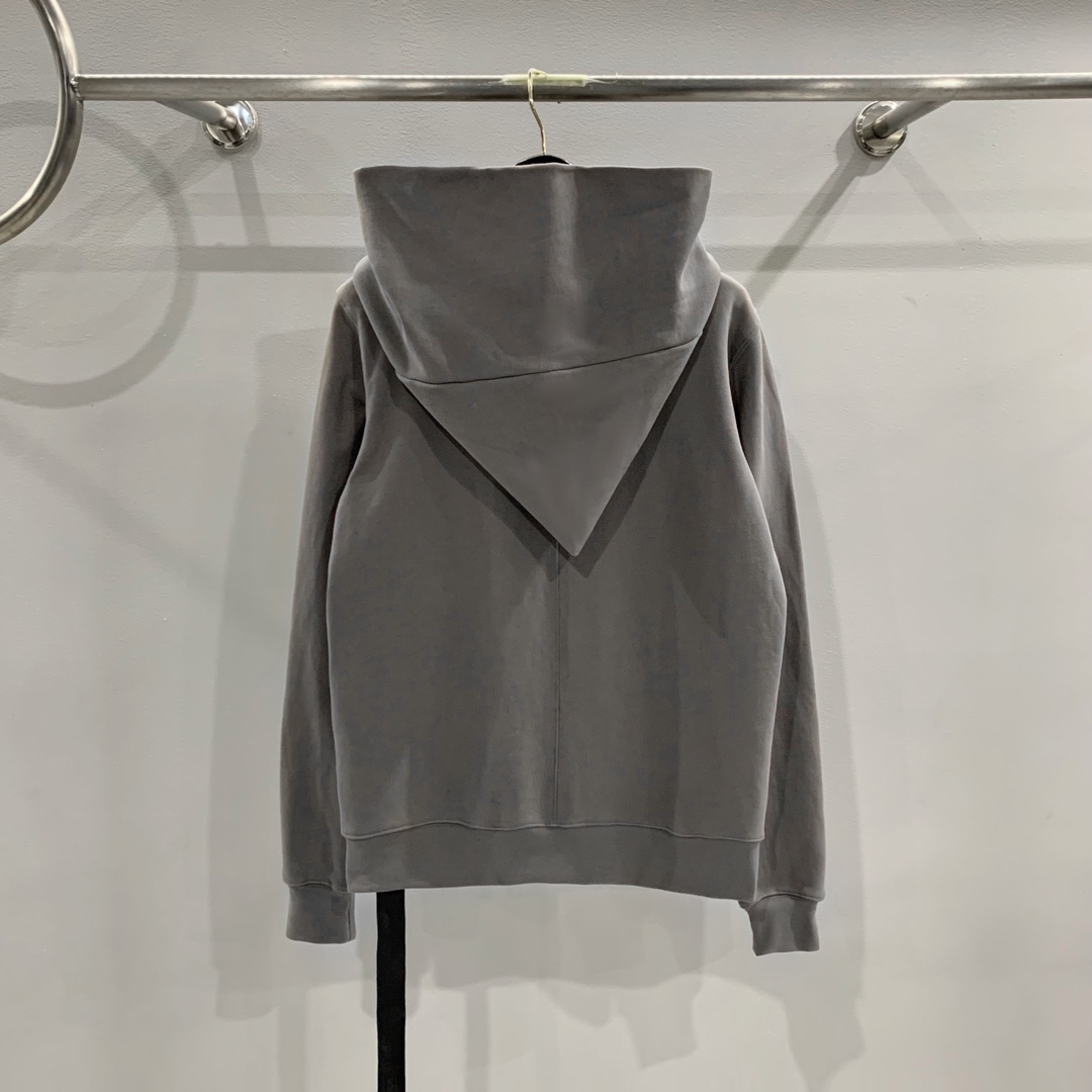 Rick Owens Kids' Mountain Asymmetrical Hoodie（DU18F7286F-09）