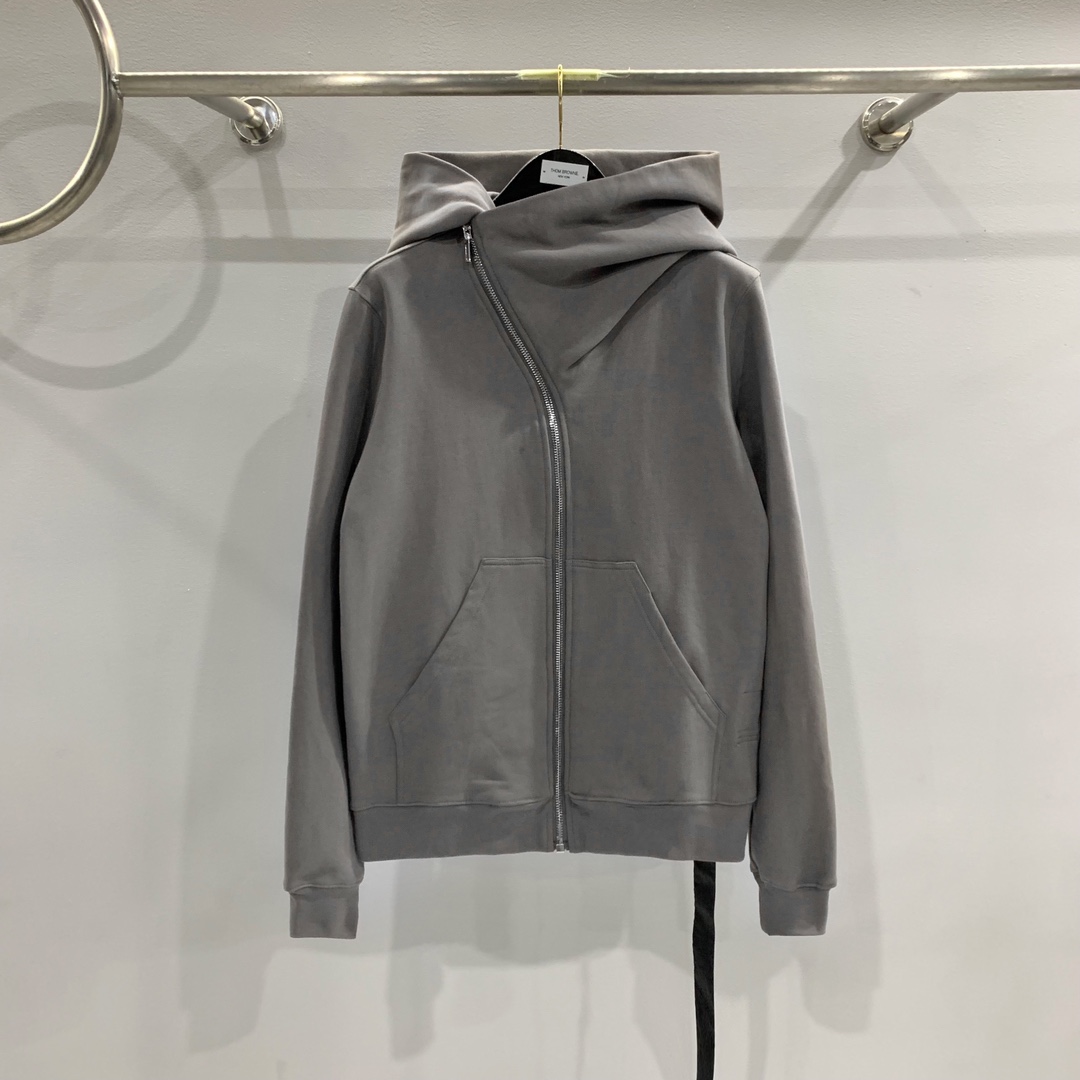 Rick Owens Kids' Mountain Asymmetrical Hoodie（DU18F7286F-09）