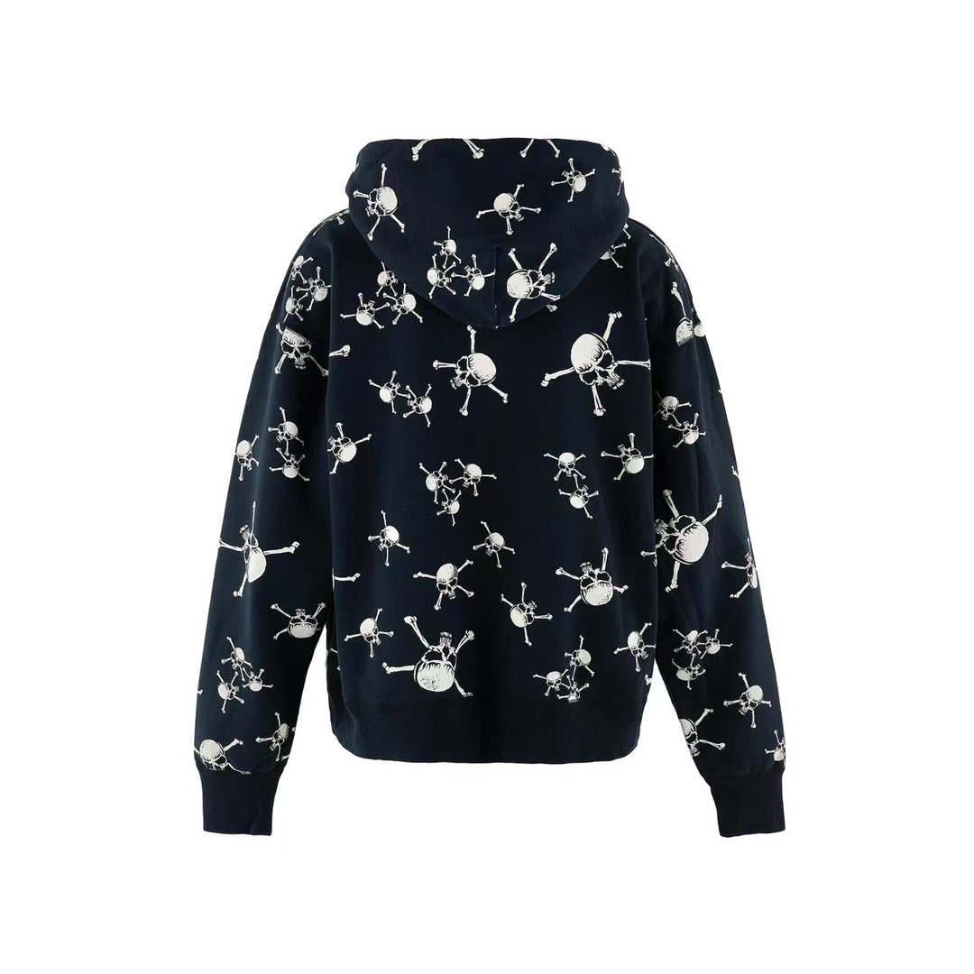 [SAINT Mxxxxxx]SA_CRW SWT/SKULL/BLACK(SM-A23-0000-C11）