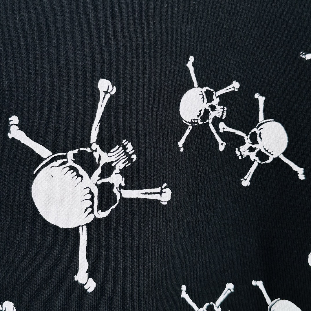 [SAINT Mxxxxxx]SA_CRW SWT/SKULL/BLACK(SM-A23-0000-C11）