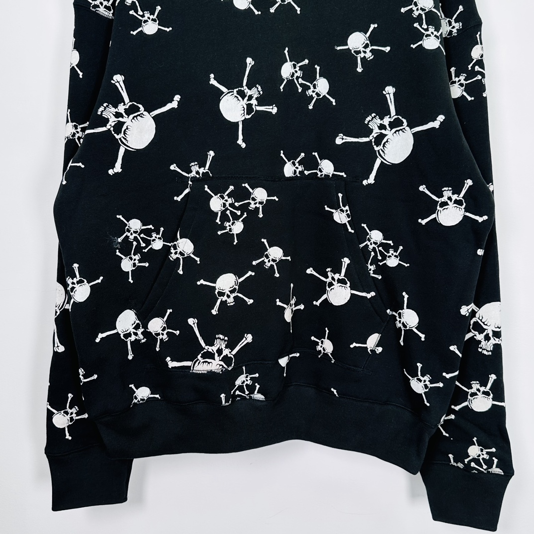 [SAINT Mxxxxxx]SA_CRW SWT/SKULL/BLACK(SM-A23-0000-C11）