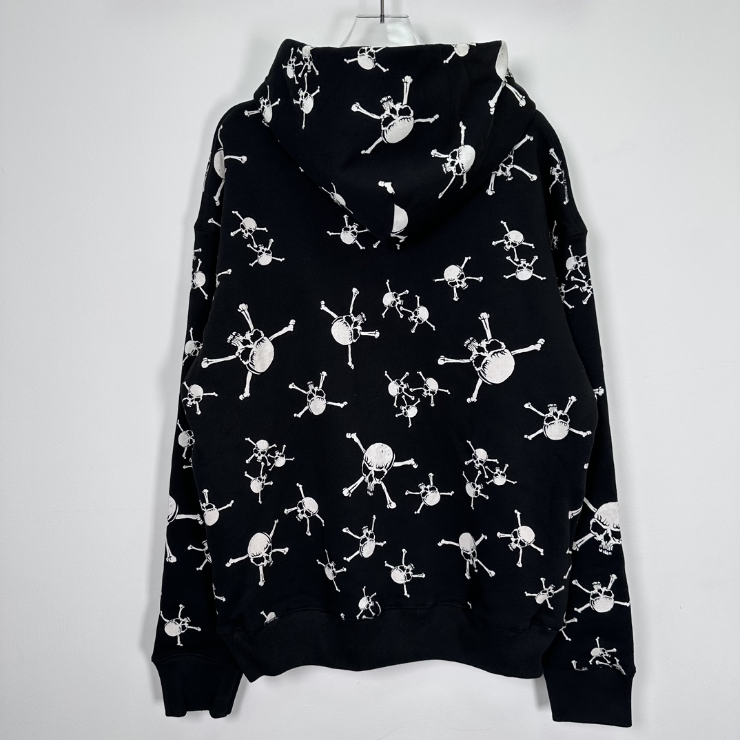 [SAINT Mxxxxxx]SA_CRW SWT/SKULL/BLACK(SM-A23-0000-C11）