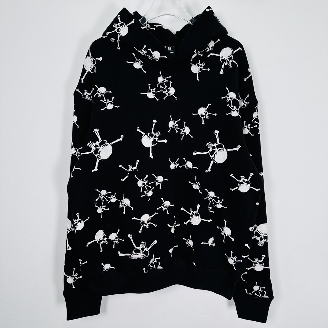 [SAINT Mxxxxxx]SA_CRW SWT/SKULL/BLACK(SM-A23-0000-C11）