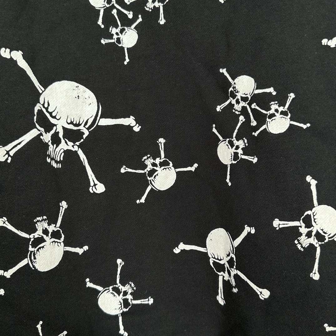 [SAINT Mxxxxxx]SA_CRW SWT/SKULL/BLACK(SM-A23-0000-C11）