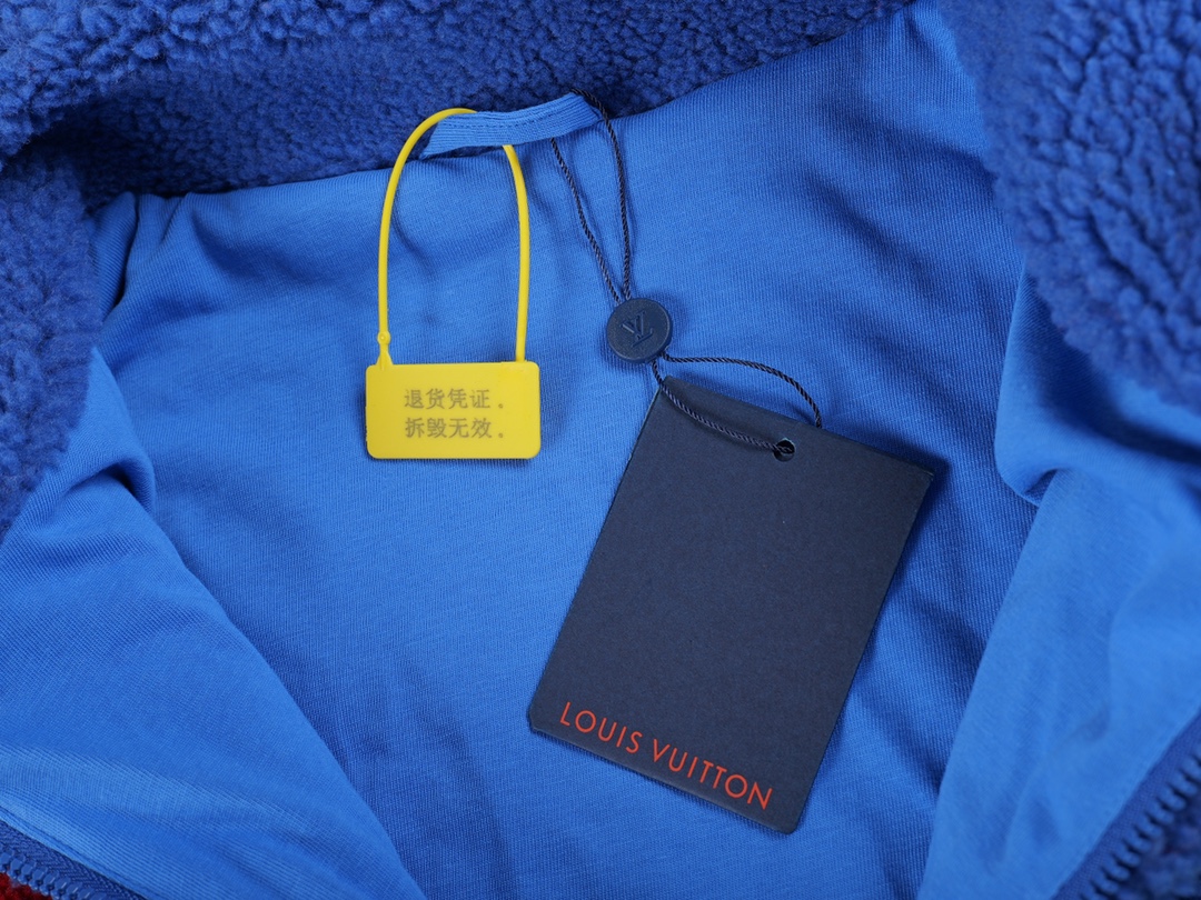 Louis Vuitton x Yayoi Kusama Faces Zipped Fleece Blouson My Eternal Soul "Multicolor"（1AB6X0）