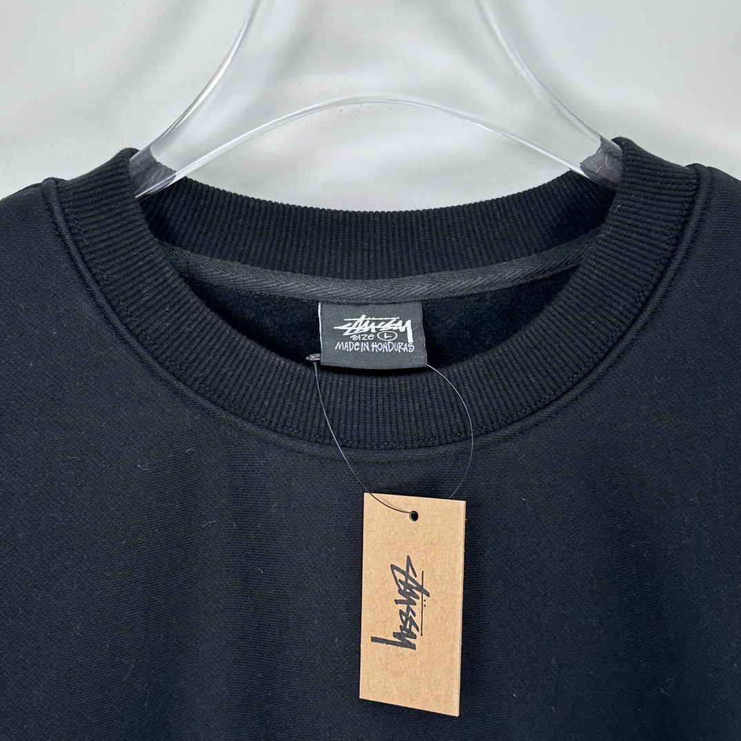 STUSSY SS LINK CREW ASH HEATHER（1914970-1）