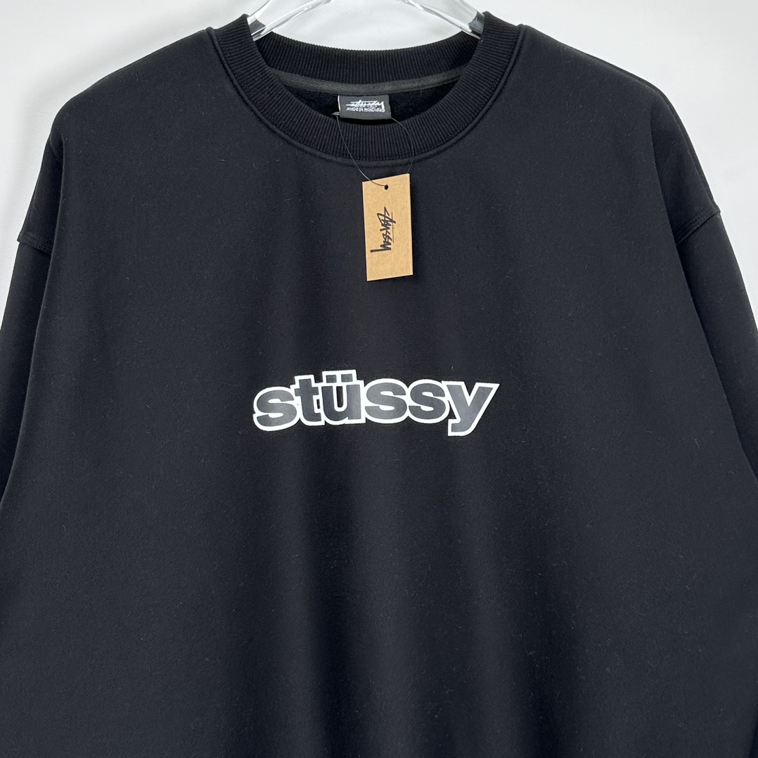 STUSSY SS LINK CREW ASH HEATHER（1914970-1）