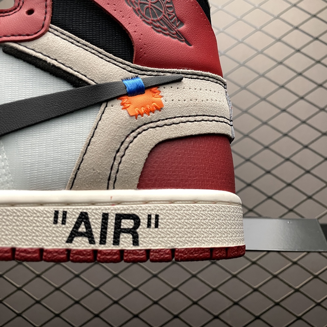 Off-White × Nike Air Jordan 1 Retro High The Ten "Chicago"(AA3834-101)